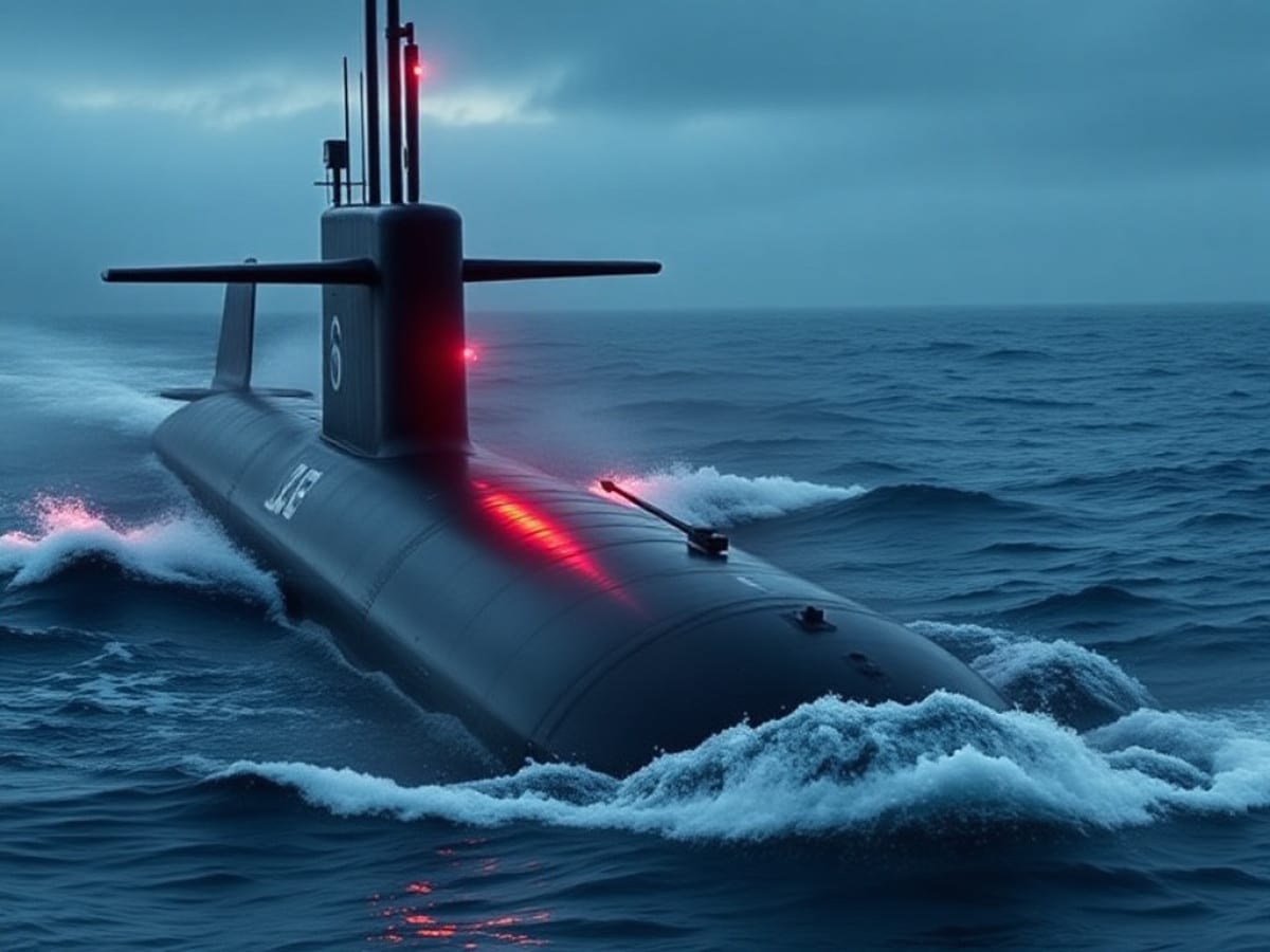 Australian submariners have a brush with Iran war