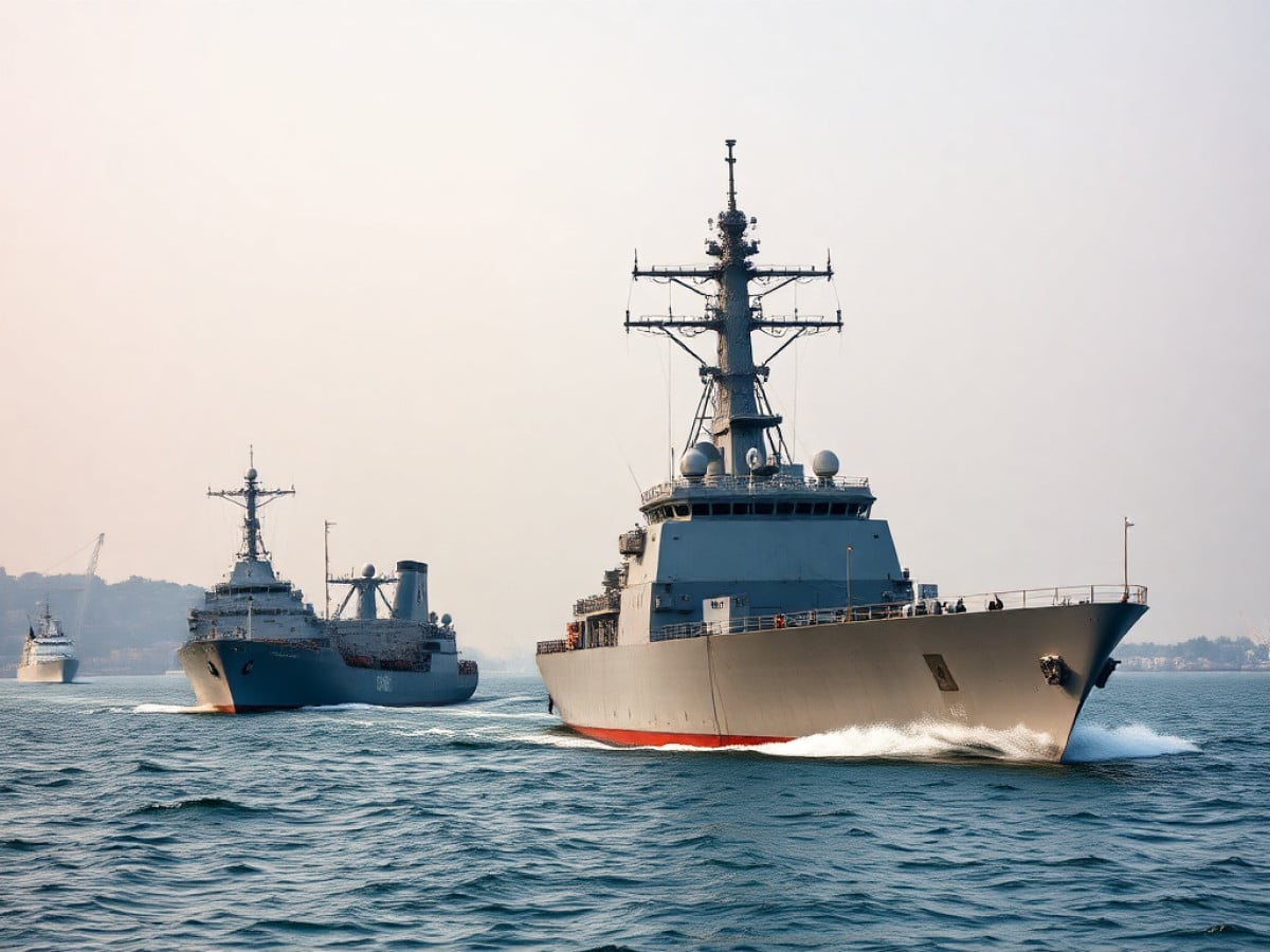 Two Iranian warships take sanctuary in India and Sri Lanka