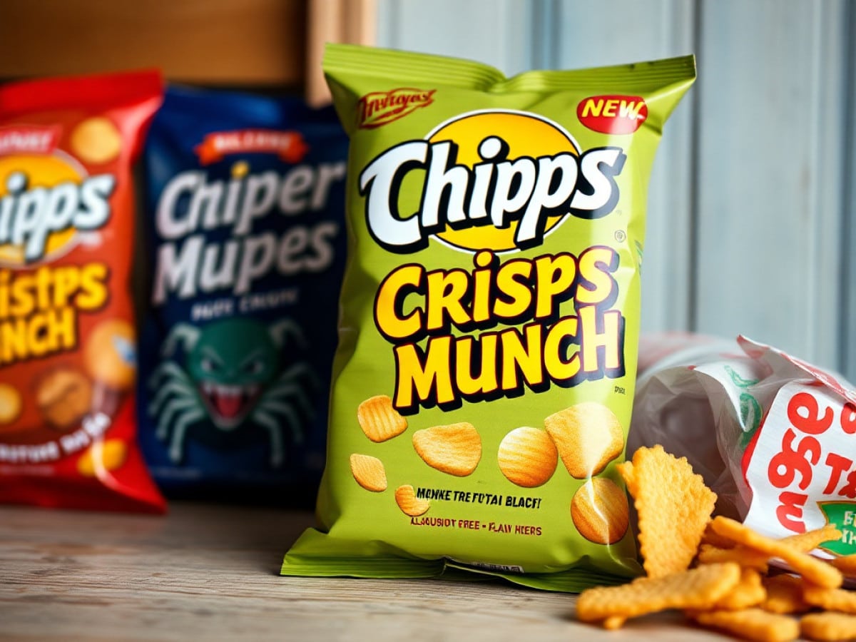 A 10p masterpiece! The golden age of crisp packet design, from Chipsticks to Frazzles to Hedgehogs