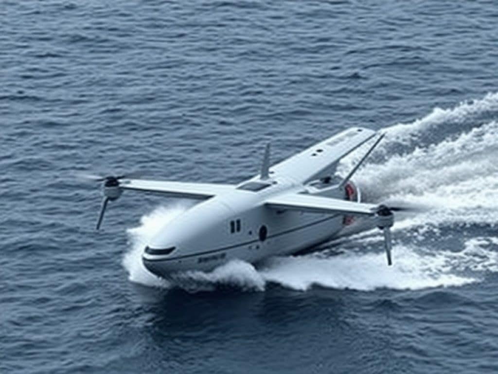 In first, Ukrainian unmanned vessel launches interceptor to knock out Shahed drone