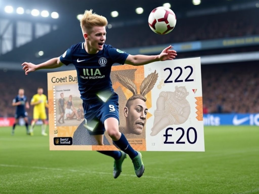Scott McTominay’s overhead kick to feature on limited-edition £20 banknote