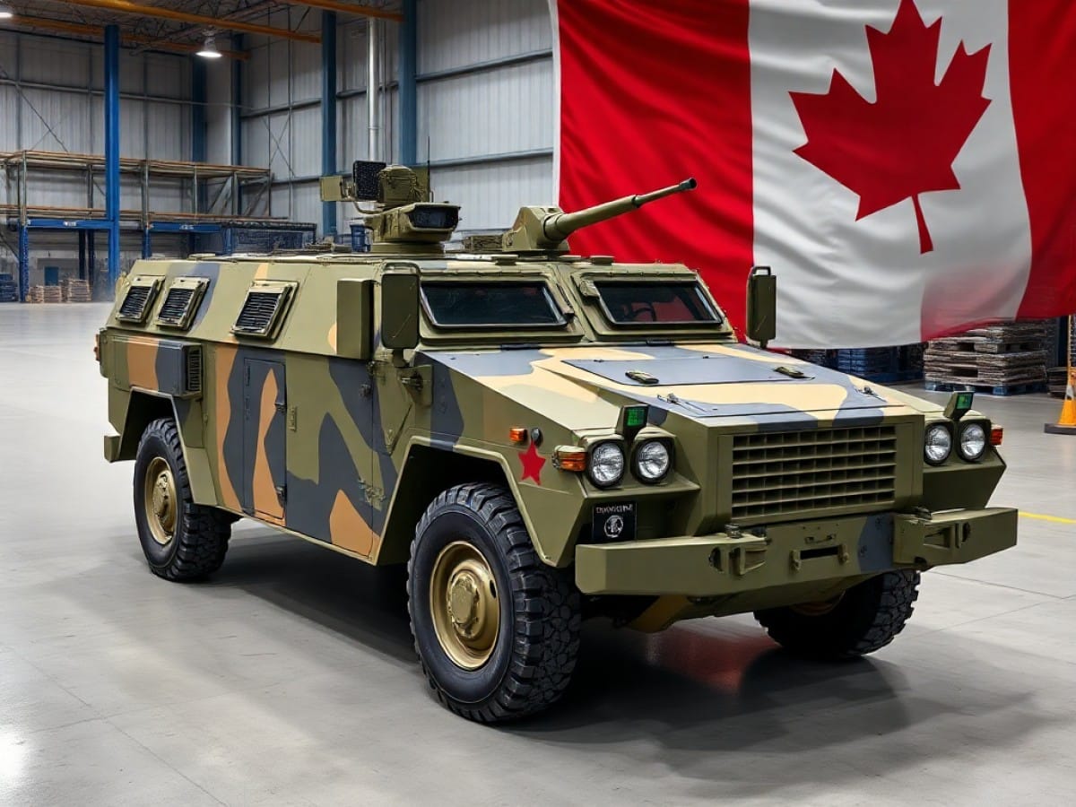 Canada to spend $1.4 billion on armored combat support vehicles built locally