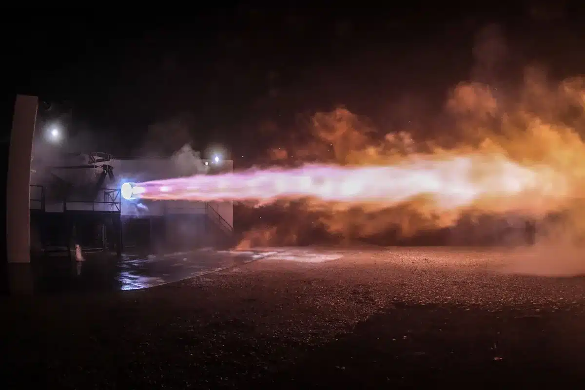 Engineer testing high-speed propulsion and thermal management systems